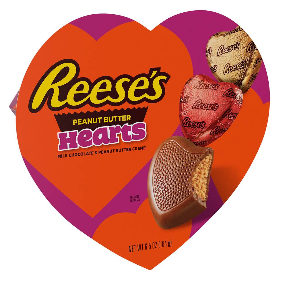 Reese's Peanut Butter Milk Chocolate Hearts