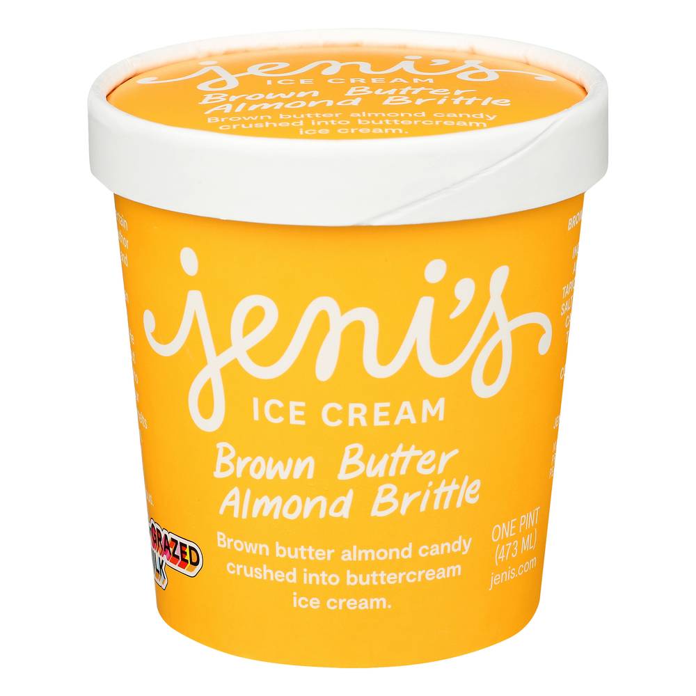 Jeni's Brown Butter Almond Brittle Ice Cream (1 lbs)