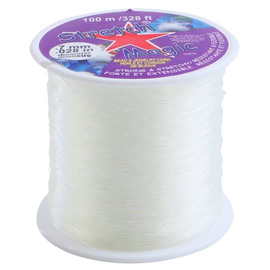 Stretch Magic 0.7Mm Clear Bead & Jewelry Cord, 100M