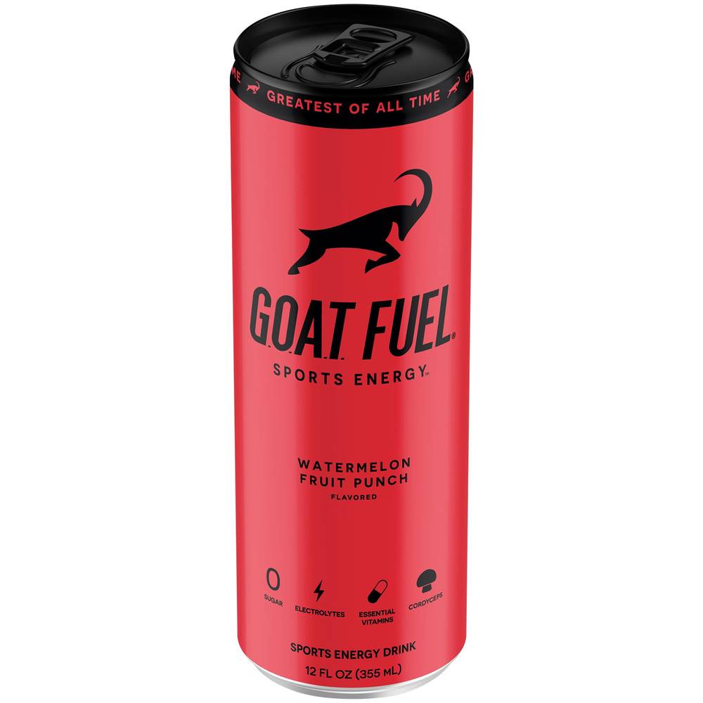 G.o.a.t. Fuel Sports Energy Drink (12 fl oz) (watermelon fruit punch)