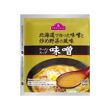 トップバリュ ラーメンスープ 味噌 52g