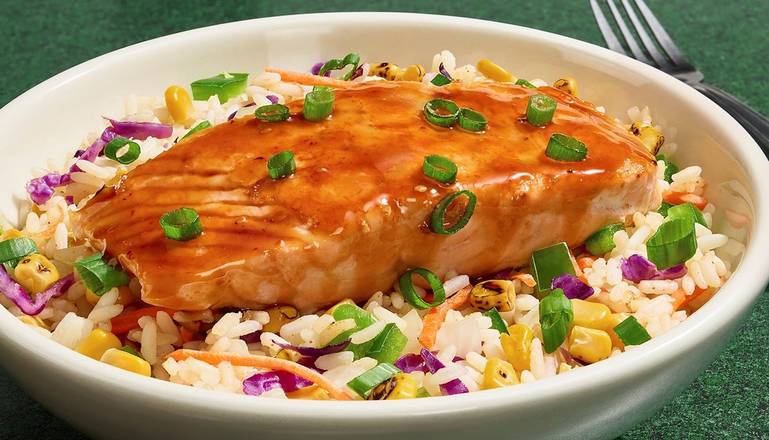 Teriyaki Salmon Bowl