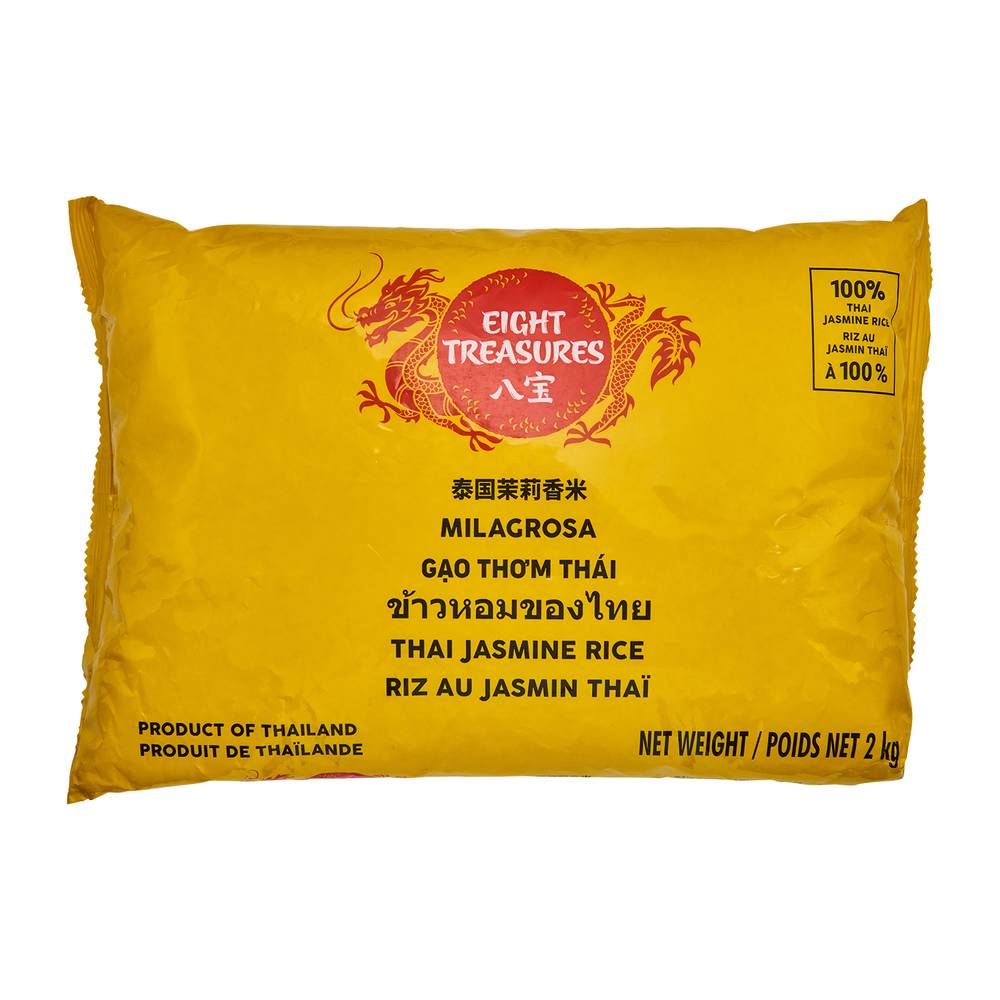 Eight Treasures Rice Thai Jasmine 2 kg