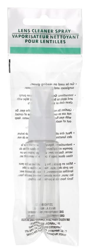 Eyeglass Lens Cleaning Spray, 3.75x1 in