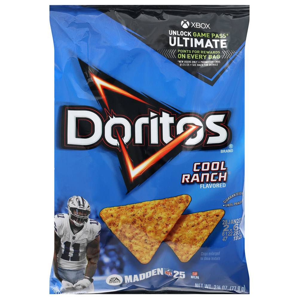 Doritos Tortilla Chips, Cool Ranch (2.75 oz)