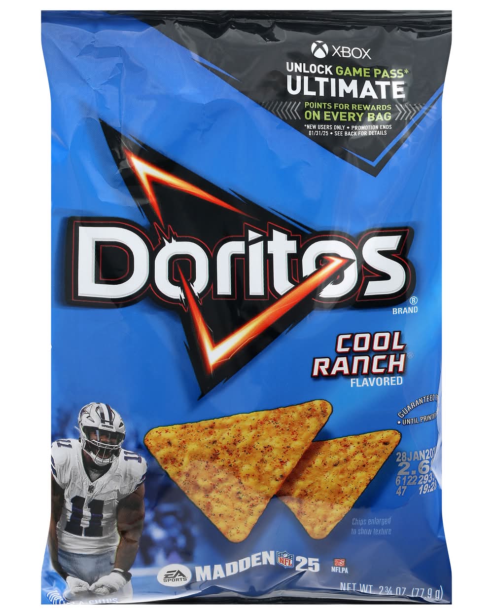 Doritos Tortilla Chips, Cool Ranch (2.75 oz)