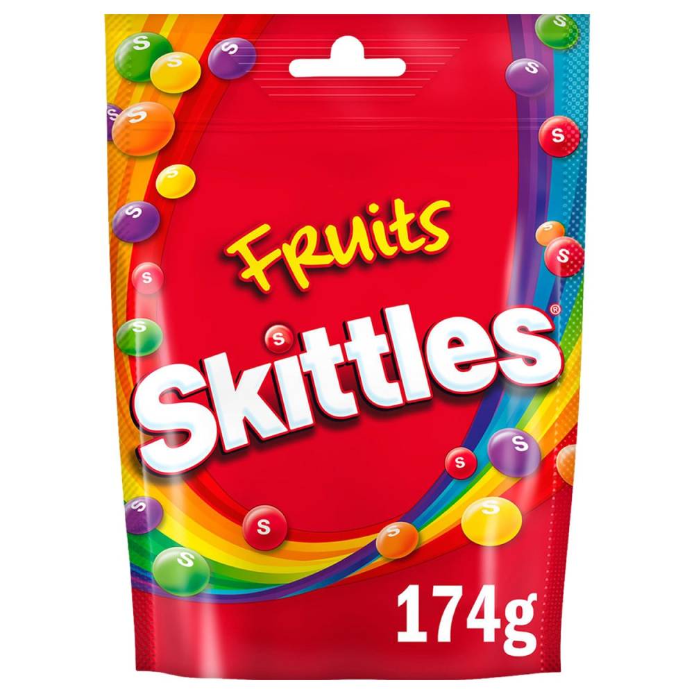 Caramelos Masticables Skittles De Frutas Pouch 174Gr