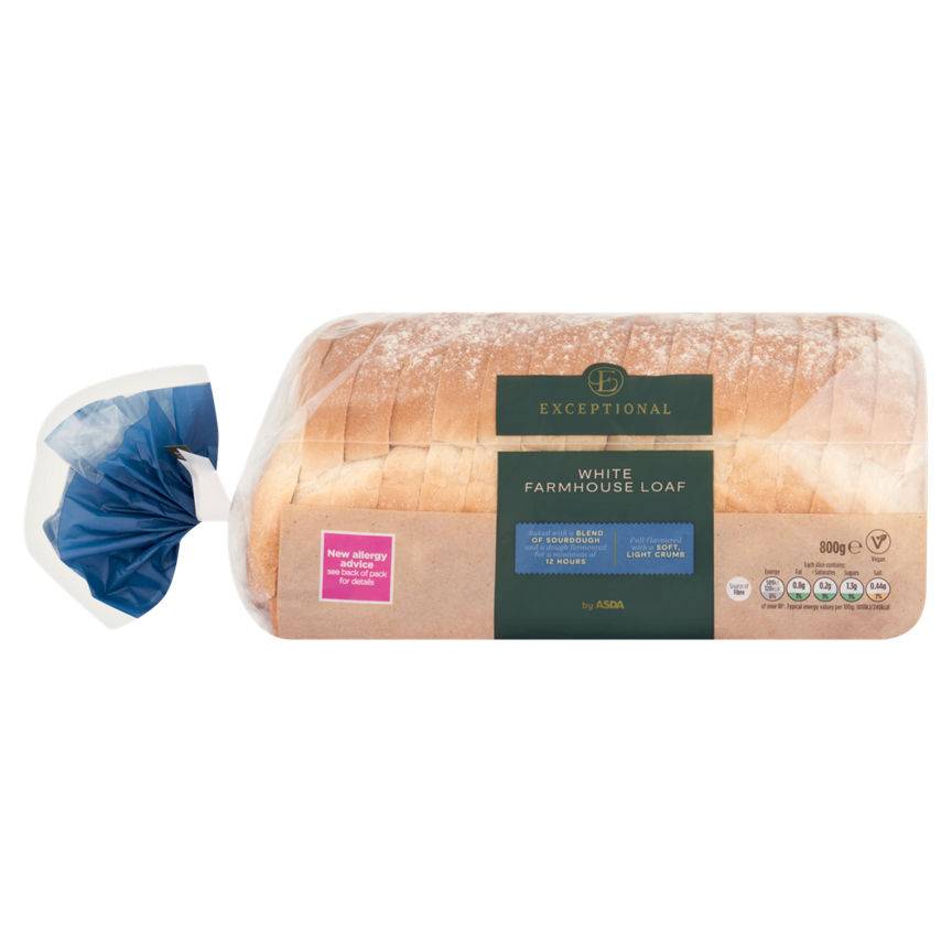 ASDA Exceptional White Farmhouse Loaf (800g)