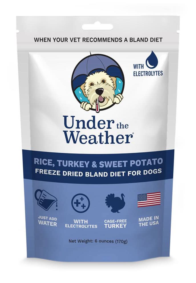 Under The Weather Rice, Turkey & Sweet Potato Freeze Dried Bland Dog Food (6 oz)