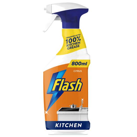 Flash Kitchen Degreaser Cleaning Spray 800ml