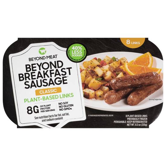 Beyond Meat Plant-Based Classic Links Breakfast Sausage