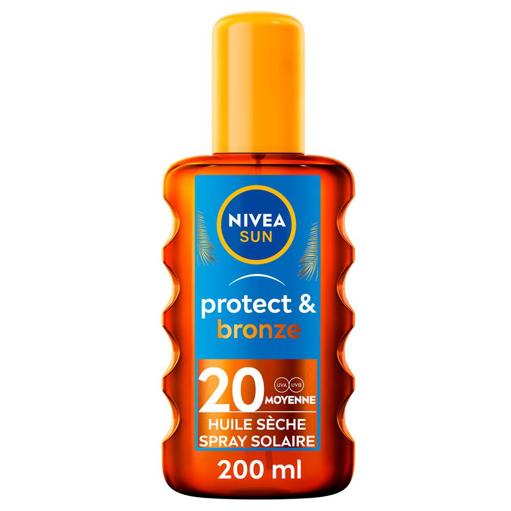 Nivea - Protection solaire dual effect spf20+ protect & bronze sun