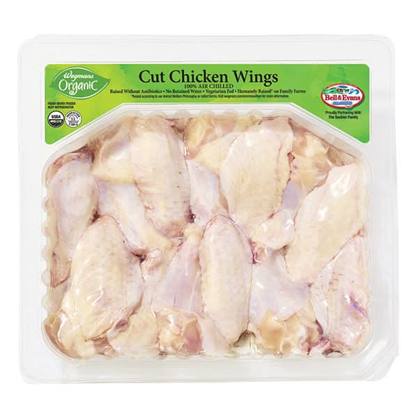 Wegmans Organic Cut Chicken Wings