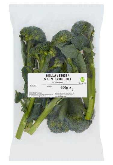 Sainsbury's Bellaverde Stem Broccoli
