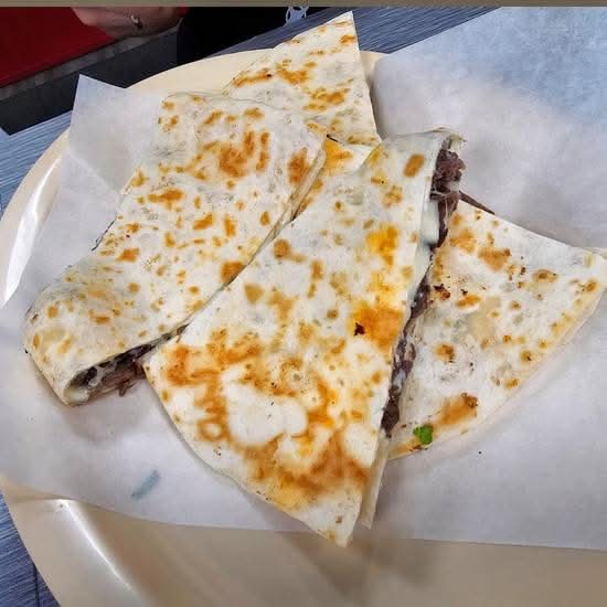 Large Meat Quesadillas