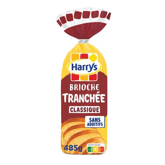 Harrys - Brioche tranchée recette classique nature sans additifs