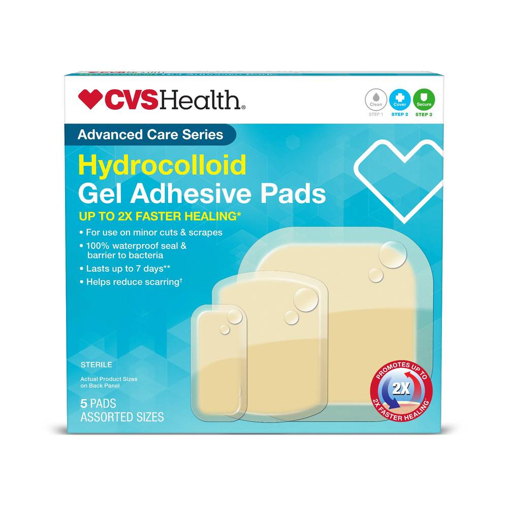 Cvs Health Hydrocolloid Gel Adhesive Pads