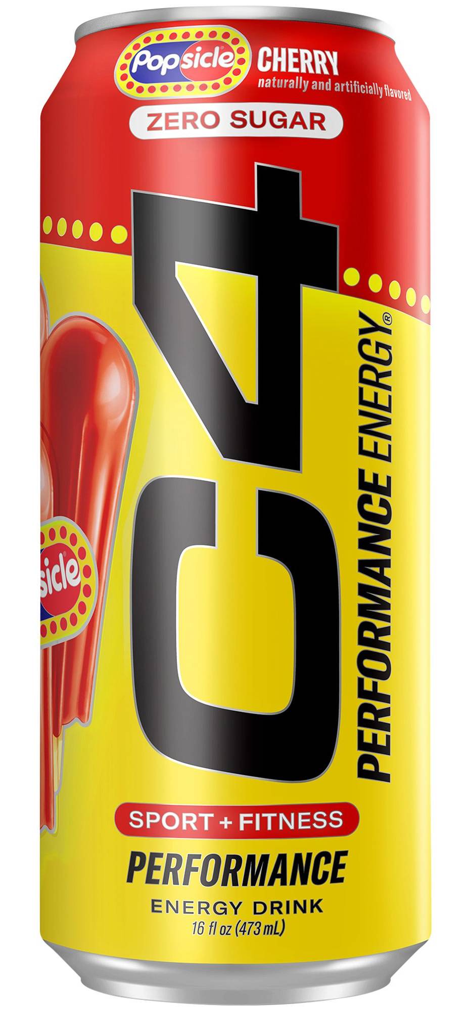 Cellucor C4 Original Sugar Free Energy Drink, Cherry (16 fl oz)
