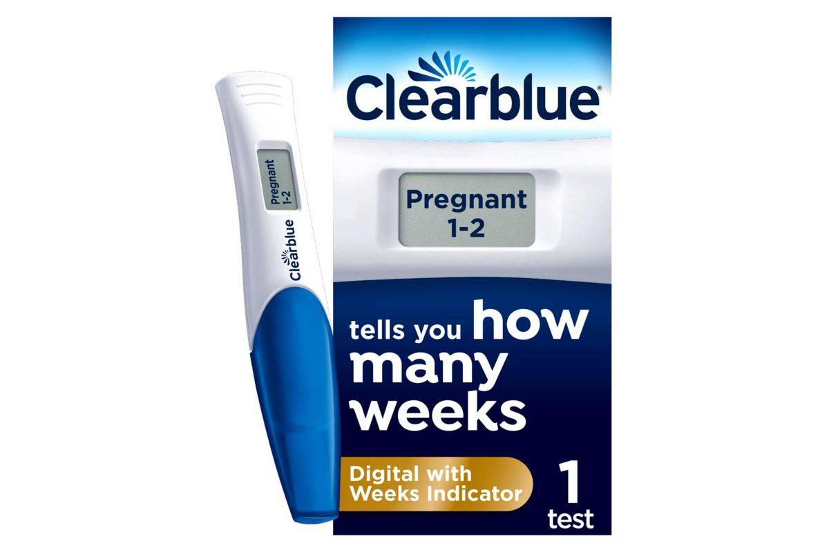 Clearblue Digital Pregnancy Test With Weeks Indicator - 1 test