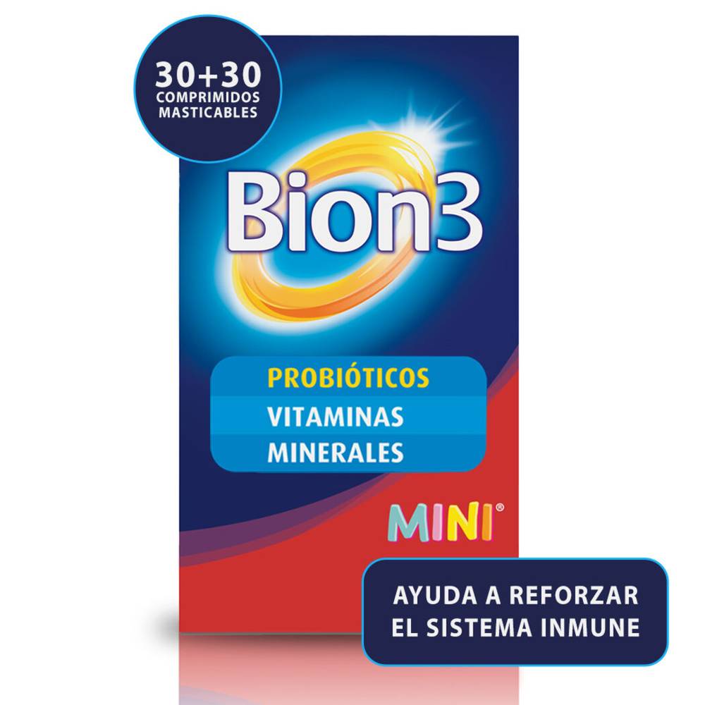 Bion3 Minis 30+30 60 Comprimidos