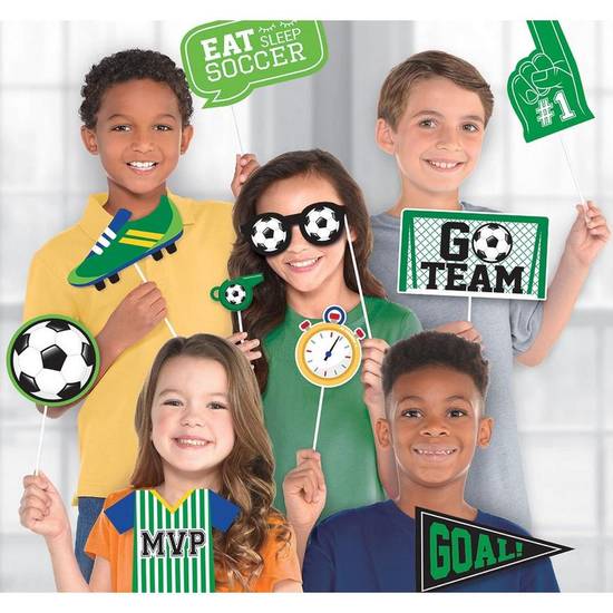 Goal Getter Soccer Photo Booth Prop Kit 13pc