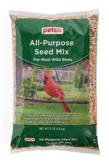 Petco All Purpose Seed Mix Wild Bird Food (8 lbs)