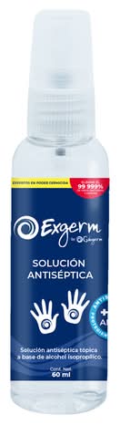 Exgerm · Solución antiséptica para manos en spray (60 ml)
