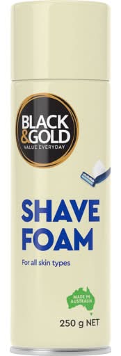 Black Gold Shaving Foam (250g)