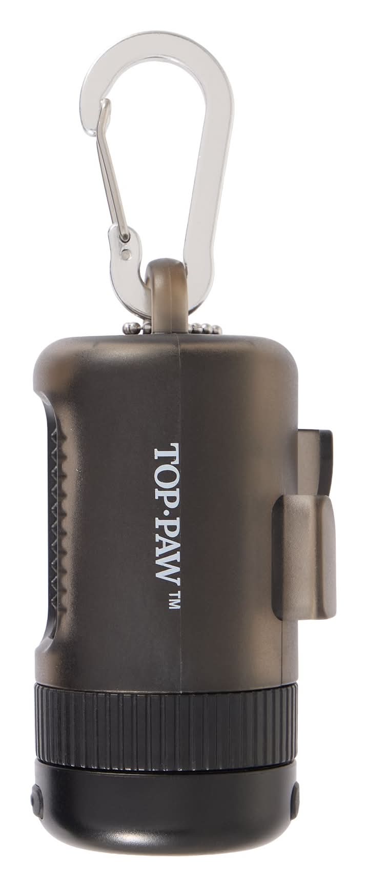 Top Paw® Plastic Poop Bag Dispenser with LED Light, Black (Size: 1 Count)