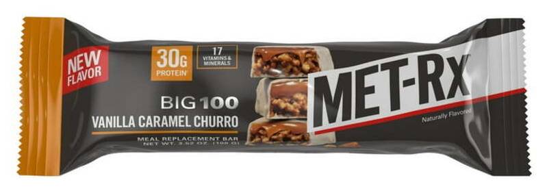 Met Rx Big 100 Vanilla Caramel Churro 3.52oz