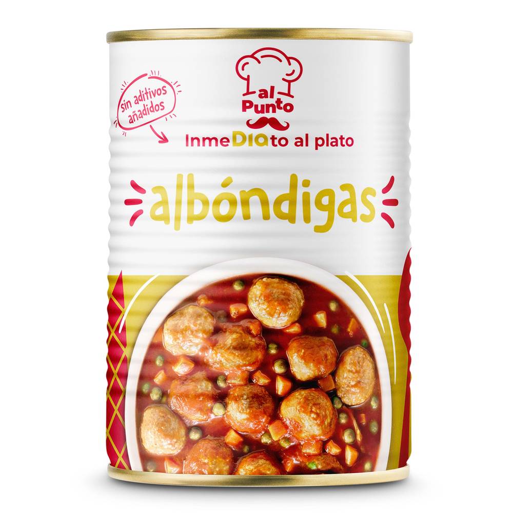 Albóndigas Al Punto Dia Lata 415 G