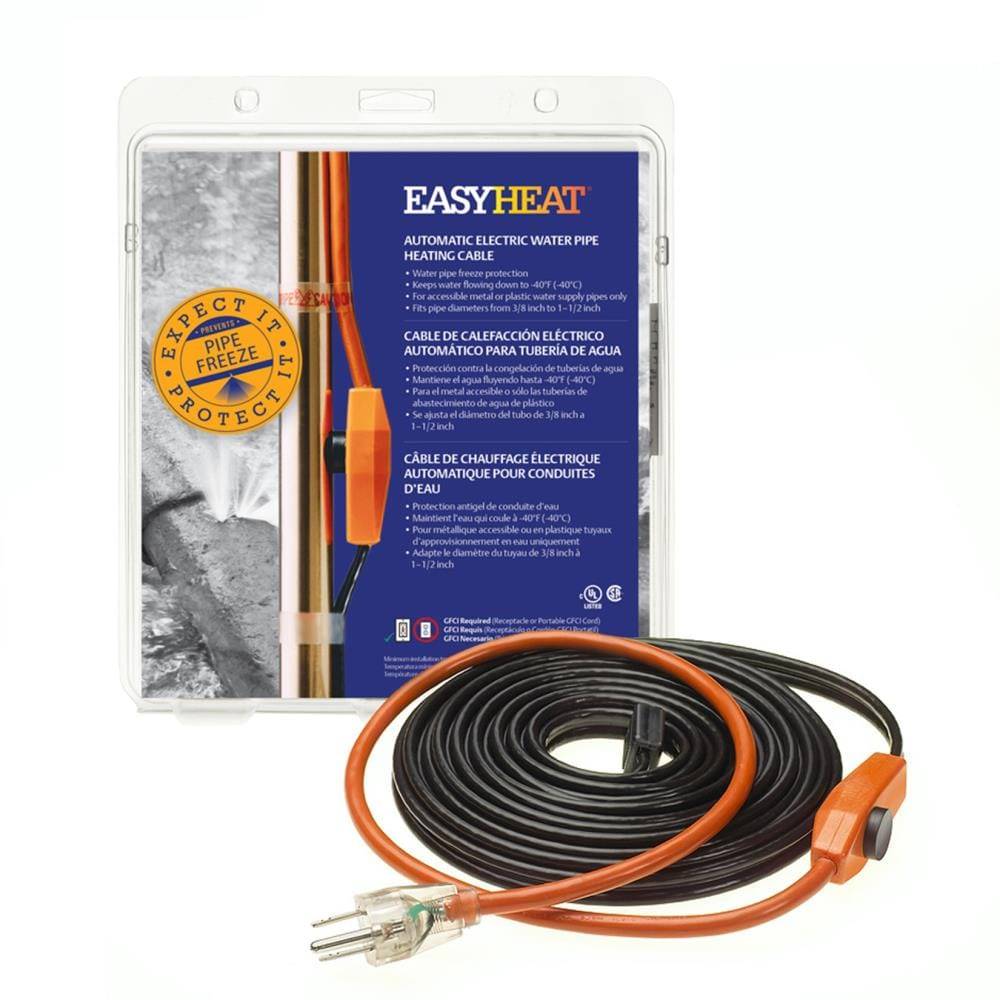 EasyHeat AHB 6-ft 42-Watt Pipe Heat Cable | AHB-016