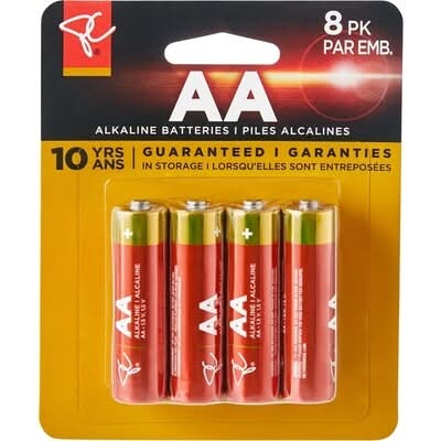 President's Choice Alkaline Mp Aa8 Batteries (8 ct)
