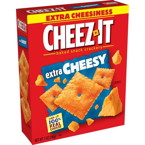 Cheez-It Baked Crackers Extra Cheesy (7 oz)