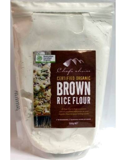 Chef's Choice Organic Brown Rice Flour (500g)