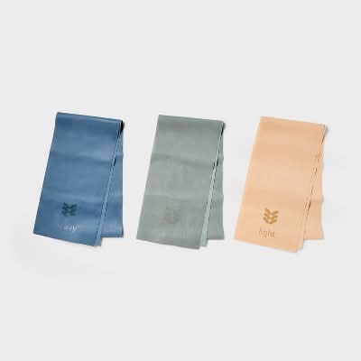 All In Motion Premium Flat Band Kit, Assorted (3 ct)