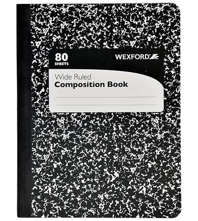 Wexford Wide Rule Composition Book