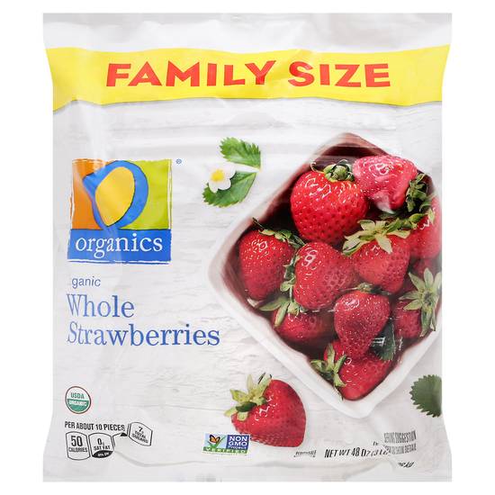 O Organics Whole Strawberries (48 oz)