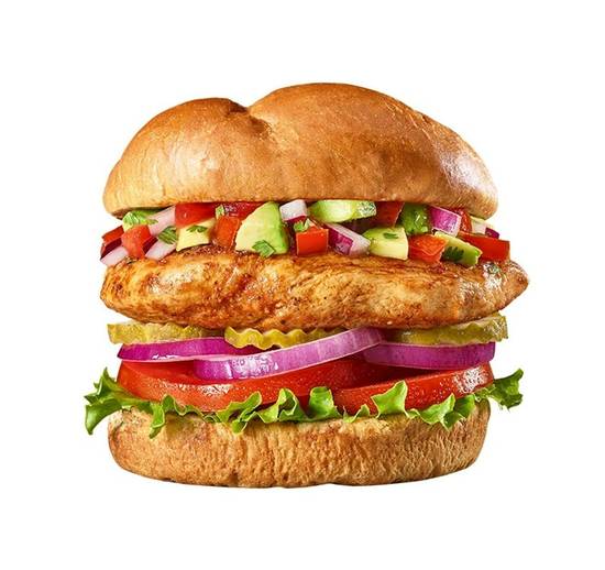 Baja Beach Chicken Burger