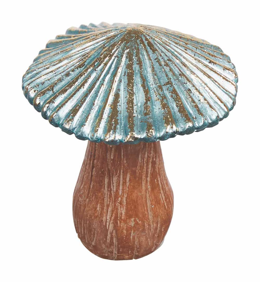 TrueLiving Mushroom Shaped Tabletop Decor, 6 in