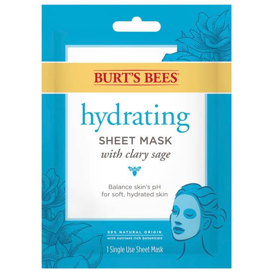 Burt's Bees Clary Sage Hydrating Sheet Mask
