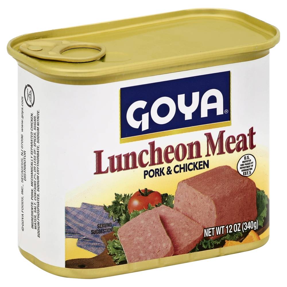 Goya Pork & Chicken Luncheon Meat (12 oz)