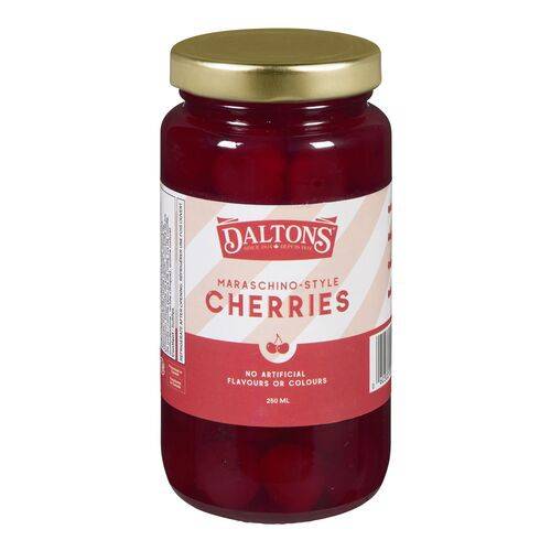 Daltons Maraschino Style Cherries (250 ml)