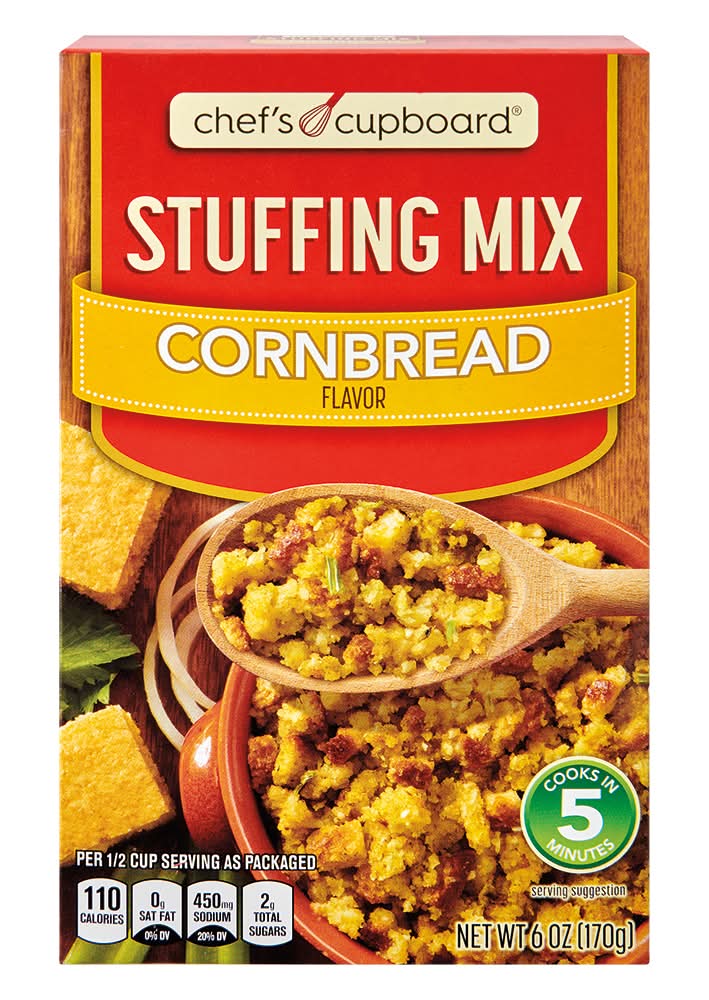 Chef's Cupboard Stuffing Mix, Cornbread (6 oz)