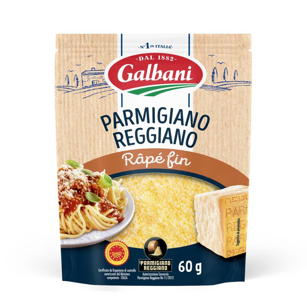 Galbani - Fromage râpé fin parmigiano reggiano