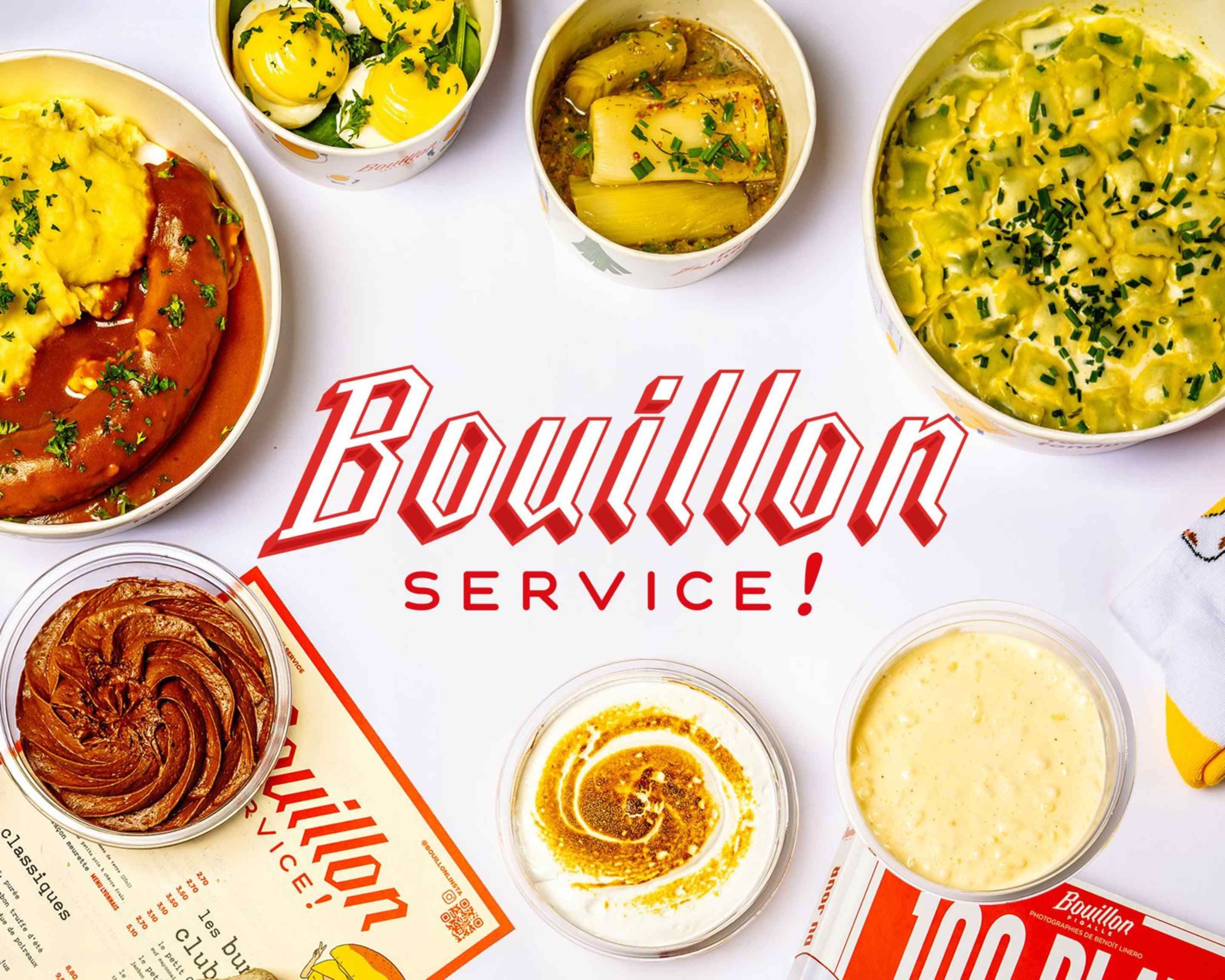 Bouillon Service ! Champs de Mars menu et prix - Livraison à Paris - Uber  Eats