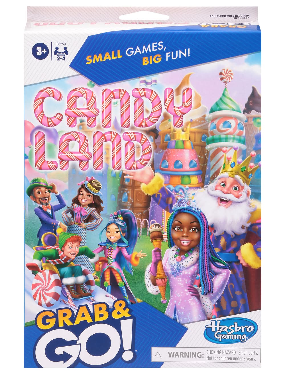 Hasbro Gaming Grab & Go! Candy Land Gameboard
