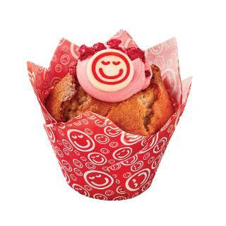 Raspberry and White Chocolate Muffin