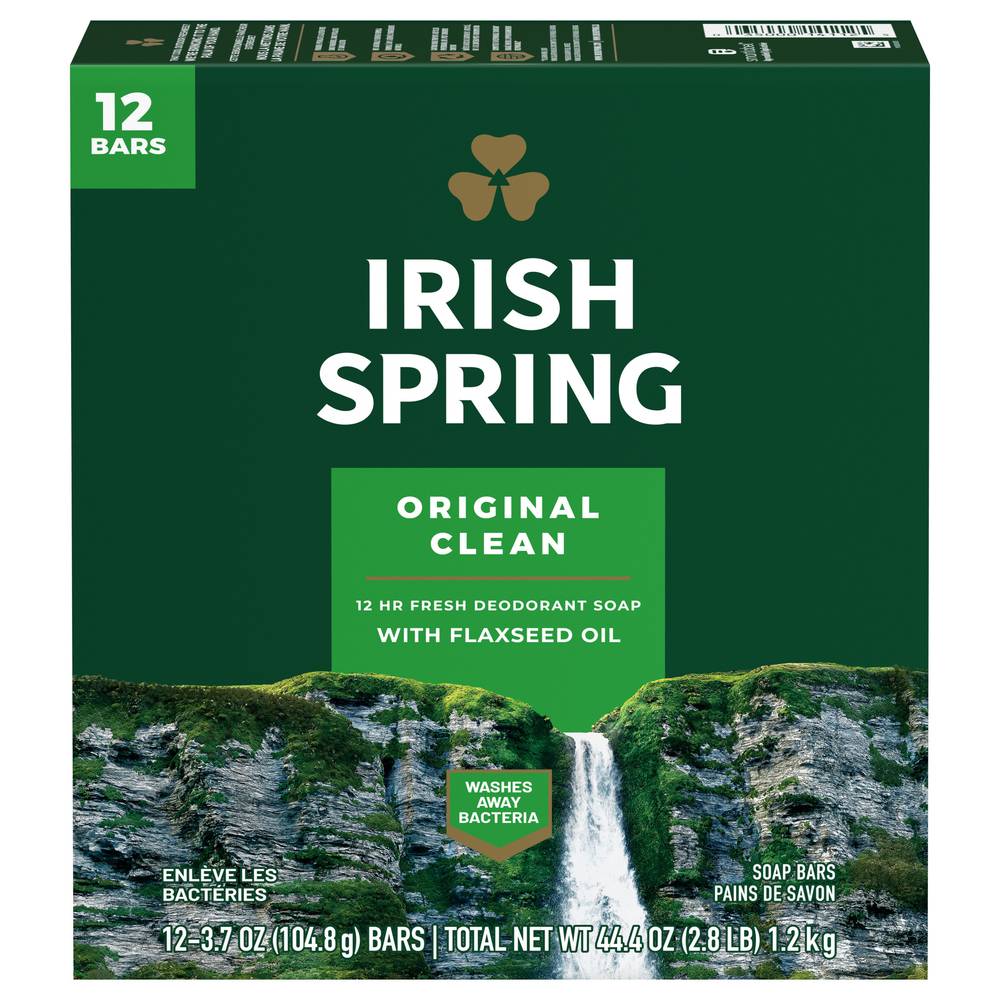 Irish Spring Original Scent Deodorant Soap