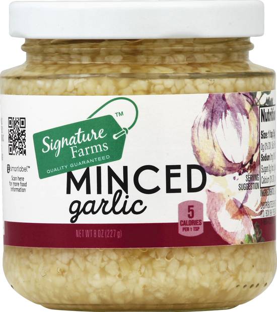 Signature Farms Minced Garlic